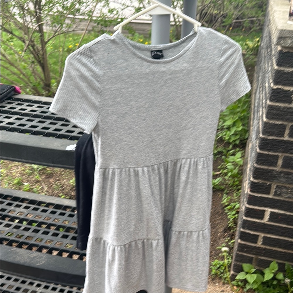 Art Class Heather Gray Knit Top